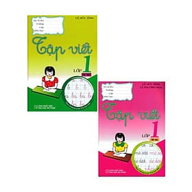 Combo Tập Viết Lớp 1 Tập 1 + Tập 2 (HA) - An Vi