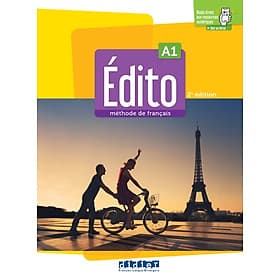 Sách học tiếng Pháp EDITO A1 - EDITION 2022-2024 - LIVRE + DIDIERFLE.APP - ED