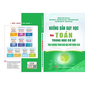 Hướng Dẫn Dạy Học Môn Toán Trung Học Cơ Sở Theo Chương Trình Giáo Dục Phổ Thông 2018 - G