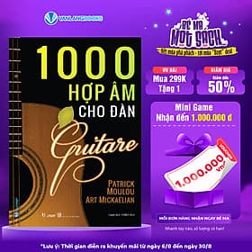 Sách 1000 Hợp Âm Cho Đàn Guitare - Văn