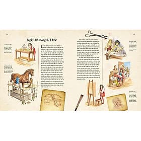 Sách Leonardo Da Vinci - Á Đông
