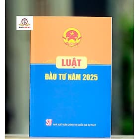 Luật Đầu Tư năm 2025 - Nhã Nam