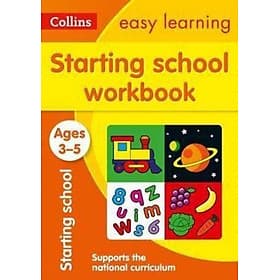 Collins Easy Learning Preschool - Starting School WorkBook Ages 3-5