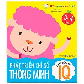 Miếng Dán Thần Kì - Phát Triển Chỉ Số Thông Minh - Chỉ Số Thông Minh IQ (3-4 Tuổi) - Minh Thông