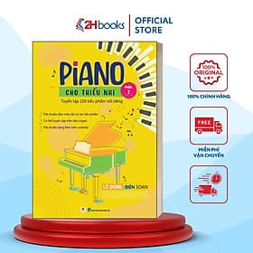 Piano Cho Thiếu Nhi - Tuyển Tập 220 Tiểu Phẩm Nổi Tiếng - Phần 2 của Lê Dũng (Kèm File Audio)-2HBooks - 