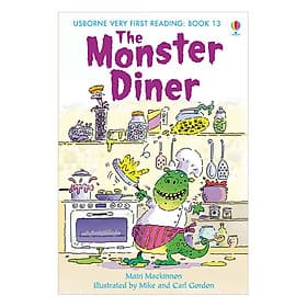 Sách thiếu nhi tiếng Anh - Usborne Very First Reading: 13. The Monster Diner - The First Wild Boar 02 Studio