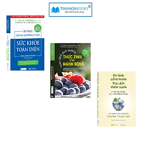 Combo 3 cuốn: Sách Sức Khoẻ Toàn Diện + Thức Tỉnh và Hành Động + Ăn Lành Sống Mạnh - An Lan