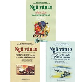 Combo 3 cuốn sách Ngữ Văn 10 - Đề ôn luyện và kiểm tra + Phương pháp đọc hiểu và viết + Ngữ liệu đọc hiểu mở rộng - Phương Phương
