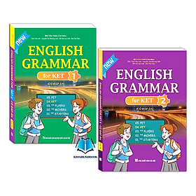 combo 2c English grammar for ket tập 1 và 2 ( có đáp án)