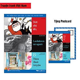 Tác Phẩm Đoạt Giải Cuộc Thi Sáng Tác Truyện Tranh – Bút Chì Đỏ, Lockdown Xứ Người & Tiệm Thuê Truyện - Nha Nha