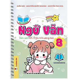 Sách - notebook ngữ văn 8 (bám sát sgk chân trời sáng tạo) (HA) - Ume Chan