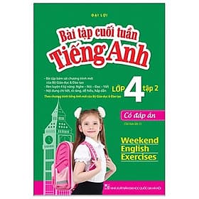 Bài Tập Cuối Tuần Tiếng Anh Lớp 4 Tập 2 - Có Đáp Án - Minh Minh