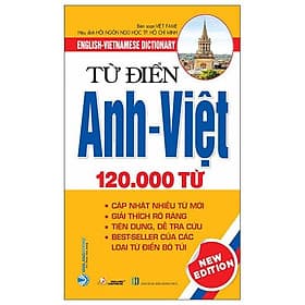 Từ Điển Anh-Việt 120000 Từ - Việt Anh