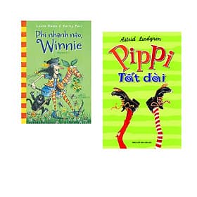 Combo 2 cuốn sách: Phi nhanh nào, Winnie + Pippi tất dài - Nhã Nam