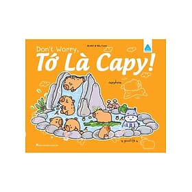 Sách Tô Màu Chữa Lành - Don't Worry, Tớ Là Capy! - ABB - ABBOOKS