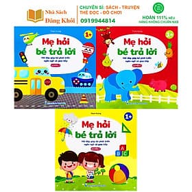 Mẹ hỏi bé trả lời, hỏi đáp giúp bé phát triển ngôn ngữ và giao tiếp - Việt Hà