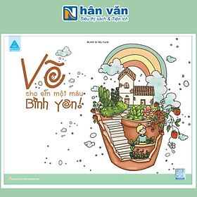 Sách Tô Màu - Vẽ Cho Em Một Màu Bình Yên! - Don't Worry, Tớ Là Capy! - Bình