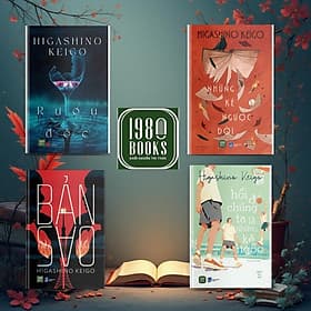 Combo 4 cuốn: Bản Sao + Rượu Độc + Những Kẻ Ngược Đời + Hồi Đó Chúng Ta Là Những Kẻ Ngốc (Higashino Keigo) - KEI