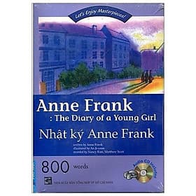 Let's Enjoy Masterpieces - Happy Reader - Nhật ký Anne Frank - Kèm CD - Việt Lê