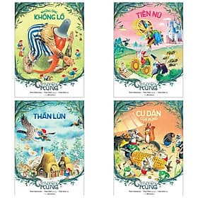 Bộ 4 Cuốn Chuyện Rừng: Tiên Nữ + Những Ông Khổng Lồ + Cư Dân Của Rừng + Thần Lùn - Chuyện