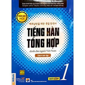 Sách Tiếng Hàn tổng hợp dành cho người Việt - Sơ Cấp 1 - Sách bài tập - MCBooks