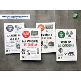 Combo 4 Sách - Hành Trình Tài Chính 101: Tài Chính Cá Nhân, Đầu Tư Chứng Khoán, Giao Dịch Trong Ngày và Đầu Tư Bất Động Sản - Khoa