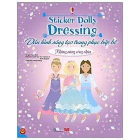 Sách Dán Hình Sáng Tạo Trang Phục Búp Bê - Những Nàng Công Chúa - Sant Kirpal Singh