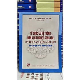 Tổ chức lại hệ thống đơn vị sự nghiệp công lập ở Việt Nam đến năm 2030 - Lý luận và thực tiễn - Lý Tiễn
