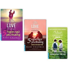 Combo 5 Ngôn Ngữ Yêu Thương (Cho Người Trưởng Thành + Cho Bạn Trẻ + Cho Trẻ Em) - Thương Thương