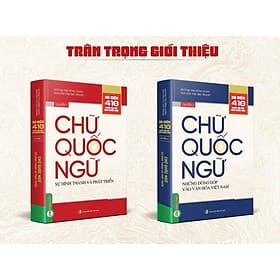 BỘ SÁCH KỶ NIỆM 410 NĂM NGÀY RA ĐỜI CHỮ QUỐC NGỮ - VIETNAMBOOK
