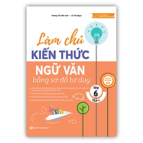 Làm chủ kiến thức Ngữ Văn bằng sơ đồ tư duy lớp 6 - Tập 1 (MC) - Duy Văn