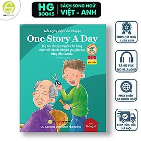 One Story A Day - CUỐN 4 : 365 câu chuyện phát triển IQ, EQ cho bé - Bản song ngữ tặng kèm file nghe - Song Phát