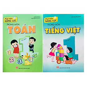 Combo phát triển năng lực trong môn Toán + Tiếng Việt 1 - tập 1 - An Vi