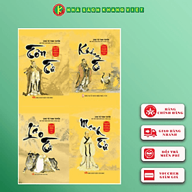Combo Khổng Tử - Mạnh Tử - Tôn tử - Lão Tử - Khổng Tử
