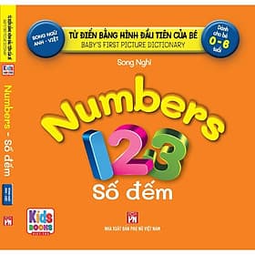 Baby'S First Picture Dictionary - Từ Điển Bằng Hình Đầu Tiên Của Bé - Số Đếm - Number (Bìa Cứng)