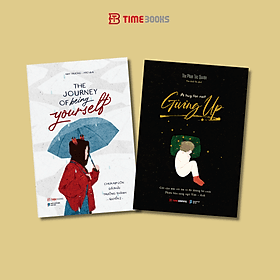Combo 3 cuốn sách song ngữ Việt - Anh Journey Of Being Yourself + A Hug For Not Giving Up + The Journey Of Youth - Việt An