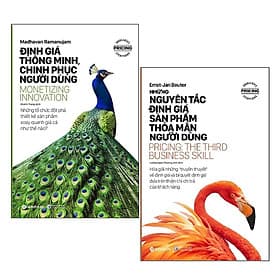 Combo Định Giá Thông Minh + Những Nguyên Tắc Định Giá Thỏa Mãn Người Dùng ( 2 cuốn ) - Bản Quyền - Minh Thông