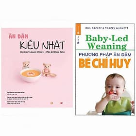 Combo Sách: Ăn dặm kiểu Nhật + Ăn dặm bé chỉ huy ( Thái Hà ) - Hú