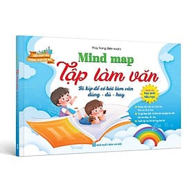 Mind map Tập làm văn - Bí kíp để có bài làm văn đúng - đủ - hay dành cho học sinh tiểu học - Lâm Hà