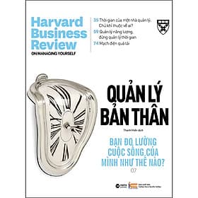 Sách HBR ON - Quản lý bản thân (Tái bản 2022) - Harvard Business Review