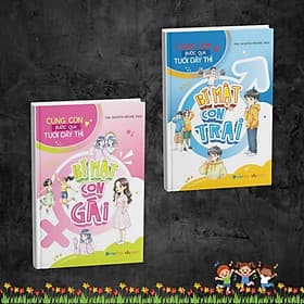 Combo 2 cuốn: Cùng con bước qua tuổi dậy thì, bí mật con gái, bí mật con trai - VT - Việt Thư