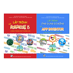 Combo 2 sách Lập trình với Scratch 3 và Lập trình với App Inventor - Trí
