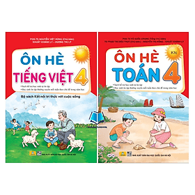 Combo Ôn Hè Toán + Tiếng Việt 4 Kết Nối - An Vi