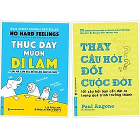 Sách Combo Thức dậy muốn đi làm + Thay câu hỏi Đồi cuộc đời - Bản Quyền - Di Di