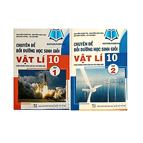 Sách - Combo chuyên đề bồi dưỡng học sinh giỏi vật lí 10 - tập 1 + 2 - Nha Nha