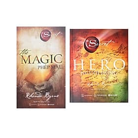 Combo 2 cuốn The Secret , Hero Người Hùng +The Magic Phép Màu - Hú