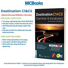 Destination C1C2 Grammar and Vocabulary Tặng Audio Và Bài Tập Thực Hành MCBooks - An
