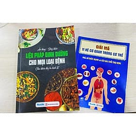 Combo Sách: Liệu pháp dinh dưỡng cho mọi loại bệnh + Giải mã 11 hệ cơ quan trong cơ thể_Nowlife (SP chính hãng) - HAN