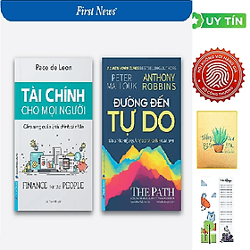 Combo Tài Chính Cho Mọi Người + Đường Đến Tự Do - First News - Việt Chi