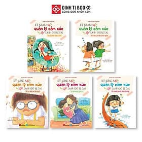 Kỹ năng quản lý cảm xúc dành cho bé gái (trọn bộ 5 tập) - Đinh Tị Books - Gã